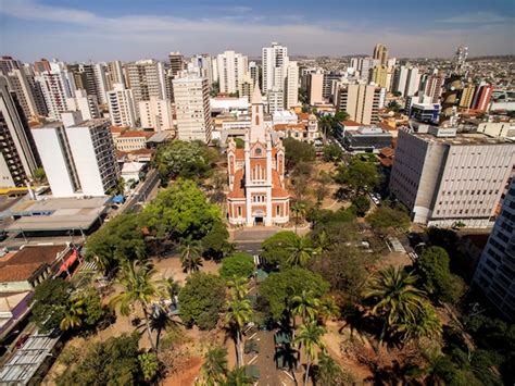 Vista A Rea Da Cidade De Ribeir O Preto Em S O Paulo Brasil Foto Premium