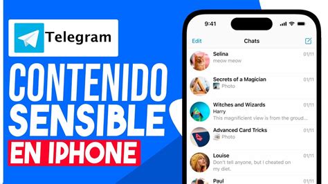 Telegram No Me Deja Ver Contenido Sensible En Iphone Solucion Youtube