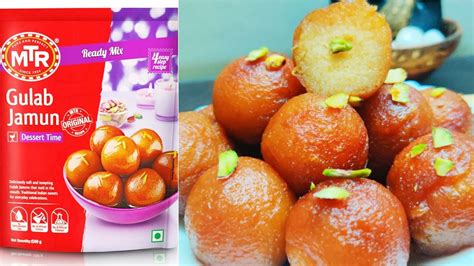 MTR Gulab Jamun Recipe MTR Dessert Mix Review How To Make Gulab Jamun