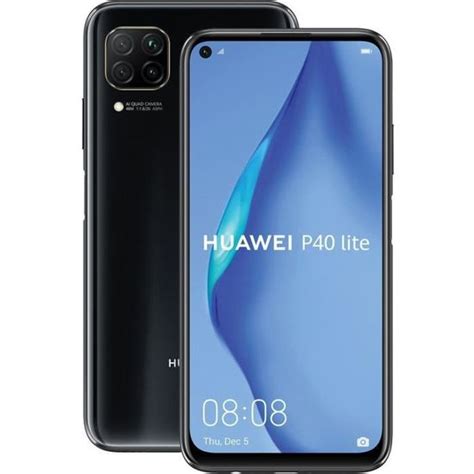 HUAWEI P40 Lite 128GO Noir Reconditionné Etat correct Cdiscount