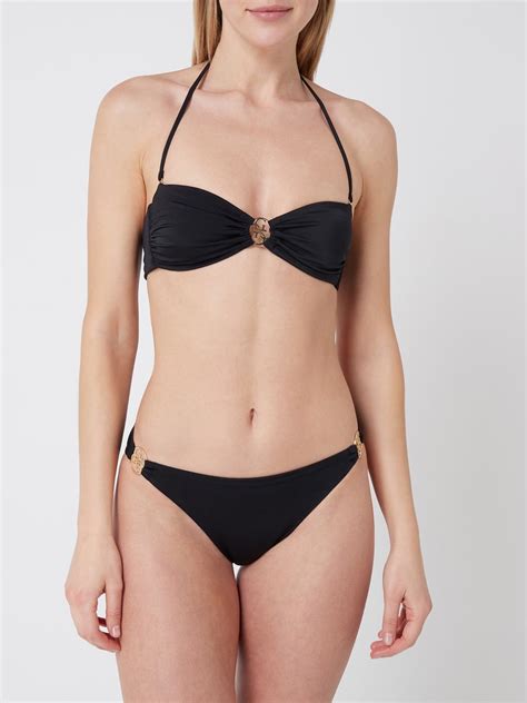 Guess Bikini Oberteil In Bandeau Form Schwarz Online Kaufen