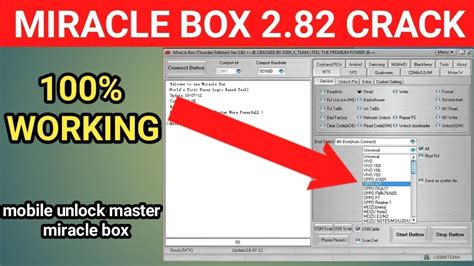 How To Setup Miracle Box Without Box Cracked Youtube