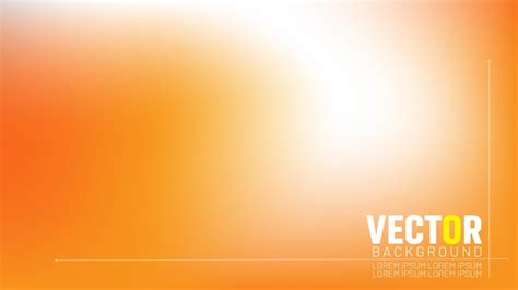 abstract orange gradient illustration background premium vector