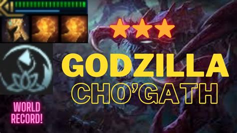 World Record Godzilla Cho Gath Tft Set Dragstayger Youtube