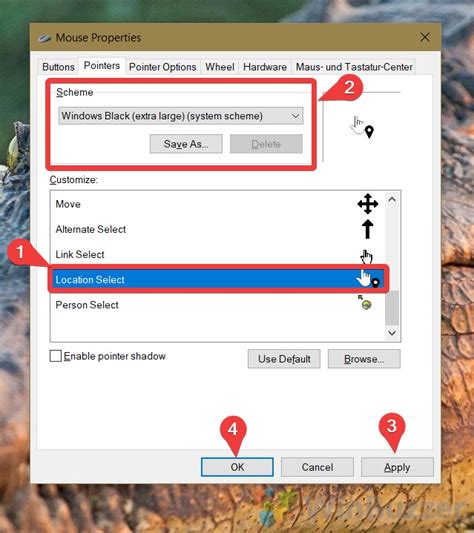 How To Change Your Mouse Cursor Size Or Use A Custom Cursor In Windows