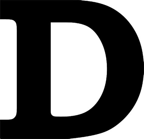 Letter D Png