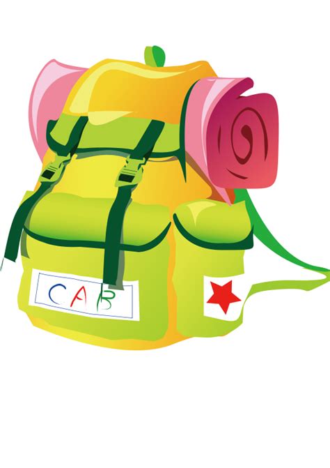 Backpack Clip Art