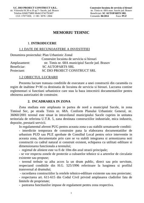 Pdf Memoriu Tehnic Municipiulsacele Ro Presiunea Conventionala