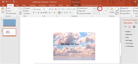 Hướng Dẫn Cách Viết Chữ Lên Hình Nền Powerpoint đầy đủ Và Chi Tiết