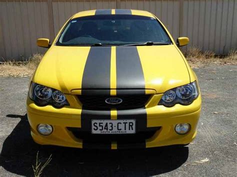 2004 Ford Falcon Ba Xr6t Yellow 4 Speed Auto Seq Sportshift Utility