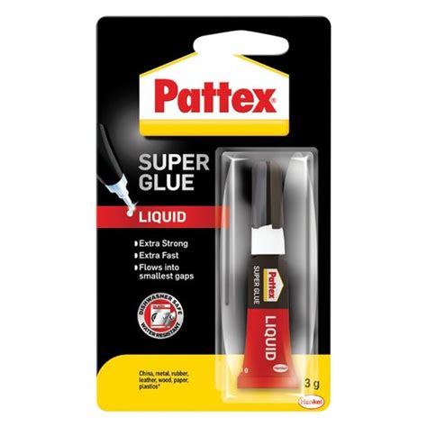 Pattex Super Glue Extra Strong Liquid 3g Pnp