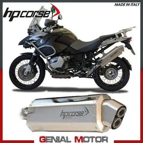 POT D ECHAPPEMENT HP Corse 4 Track Titane Bmw R 1200 Gs 2004 2009 EUR