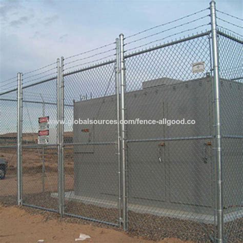 Cyclone wire fence design,chain link fence with barbed wire on top ...