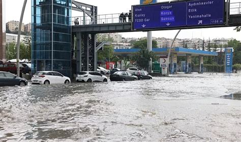 Ankara da Afet Düzeyinde Kuvvetli Yağış Uyarısı Haberler TamgaTürk