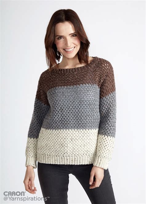 Crochet Sweater Patterns That Look Knit • Sewrella