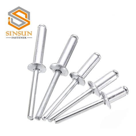 Wholesale Open Type Aluminium Pop Blind Rivets Manufacturer And