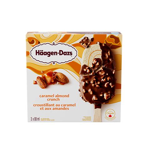 H Agen Dazs Caramel Almond Crunch Ice Cream Bars H Agen Dazs Canada