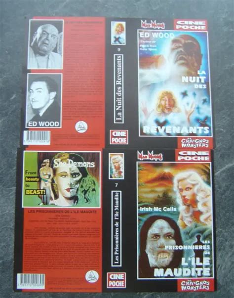 Mad Movies Cine Poche Lot De Jaquettes Vhs Comme Neuves La Nuit Des