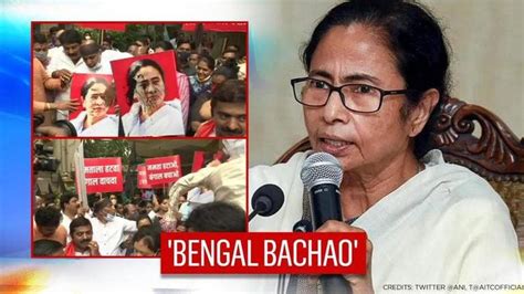 Mumbai Bjp Protests Against Mamata Banerjee Over Attack On Naddas