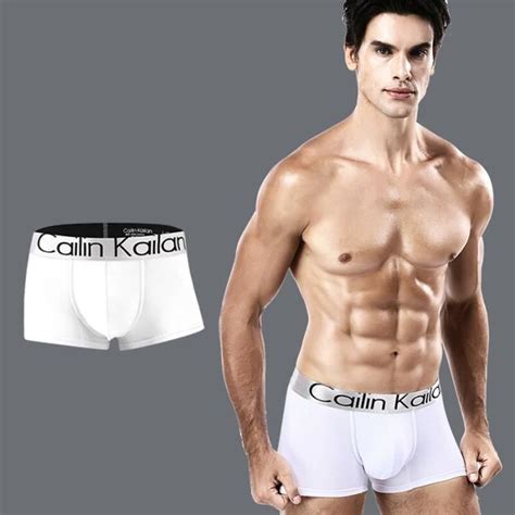 Cale On Boxer En Soie Pour Homme Sous V Tement De Marque Culotte