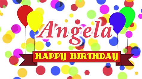 Happy Birthday Angela Free Image Downloads - ClipArt Best