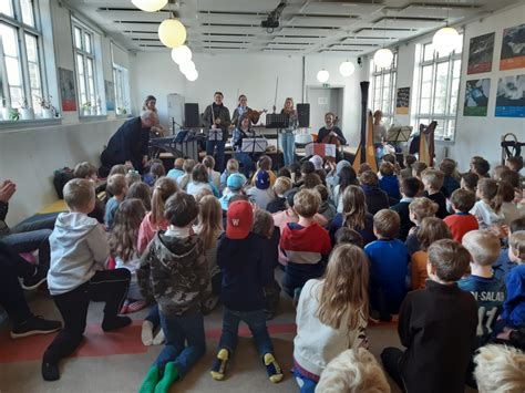 Besøg fra Musikskolen Hørsholm Lille Skole