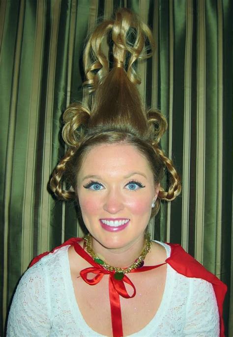 Cindy Lou Who hair Cindy Lou Hoo, Cindy Lou Who Hair, Whoville Costumes ...