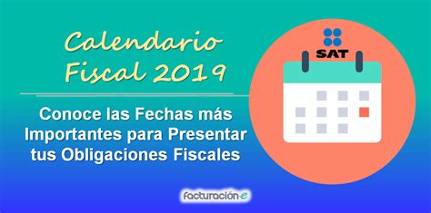 Calendario Fiscal 2025 Fechas De Las Obligaciones Fiscales