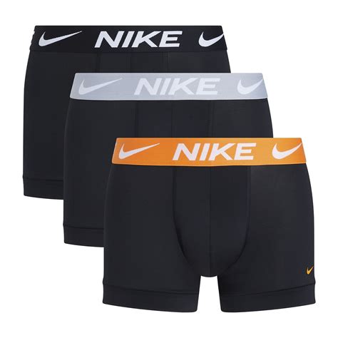 Pack Of 3 Essential Micro Hipsters Orange Grey Black Nike La