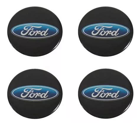 Adesivos Emblema Resinado Roda Ford 58mm Cl8 Fk Parcelamento Sem Juros