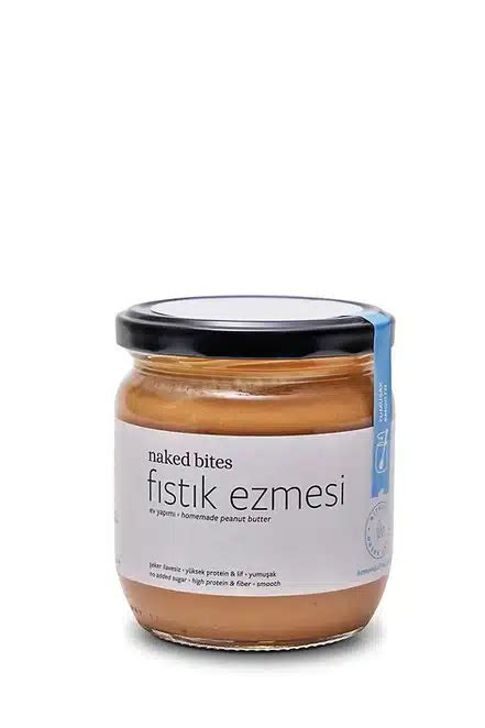 NAKED BITES Peanut Butter 375 G Soft Turkish Ali Bazaar