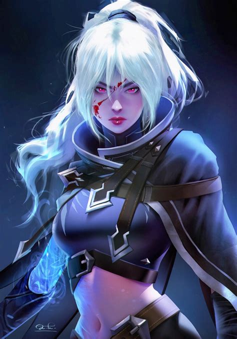 Dota Art Drow Ranger Drow Ranger Traxex Kittichai