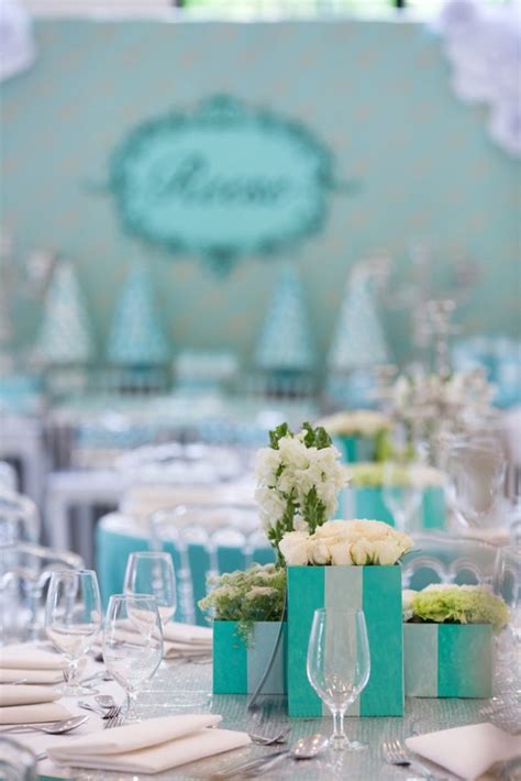 Kara S Party Ideas Breakfast At Tiffany S Inspired Birthday Party