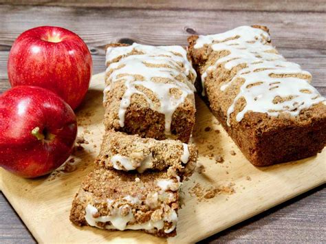 Apple Cinnamon Bread With Glaze Recipe