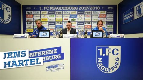 Pressekonferenz Fc Magdeburg Gegen Sv Wehen Wiesbaden