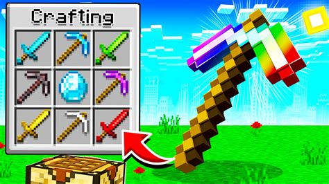 How To Make A Pickaxe In Minecraft