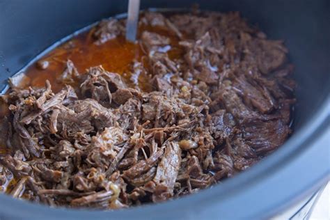 Crock Pot Mexican Shredded Beef The Roasted Root