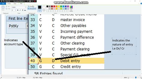 Sap Posting Keys Explained In Detail Youtube