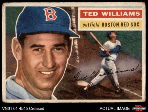 Topps Ted Williams Red Sox Hof Poor Vn Ebay