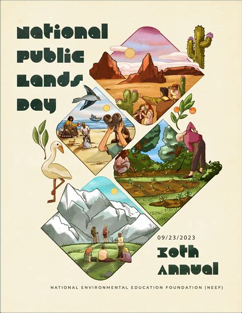 Illustrations For National Public Lands Day Npld The National