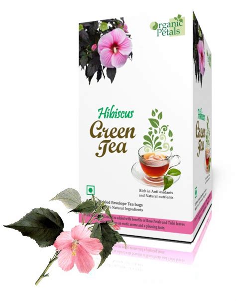 Organic Petals Hibiscus Green Tea At ₹ 180pack In Ludhiana Id