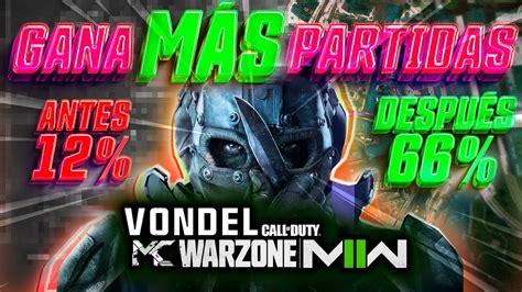 Gana M S Partidas En El Nuevo Mapa Vondel De Warzone Gu A Y