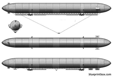 Zeppelin Lz 1 Plans Aerofred Download Free Model Airplane Plans