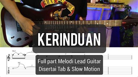 Tutorial Melodi Kerinduan Rhoma Irama Full Part Gitar Mudah Disertai