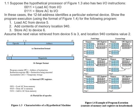 11 Suppose The Hypothetical Processor Of Figure 13 Also Has Two Io