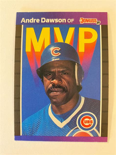 Andre Dawson Ungraded Donruss Mvp