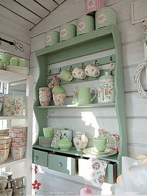 50 Sweet Shabby Chic Kitchen Ideas 2017