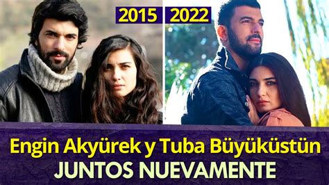 Engin Akyürek y Tuba Büyüküstün juntos en nueva serie YouTube