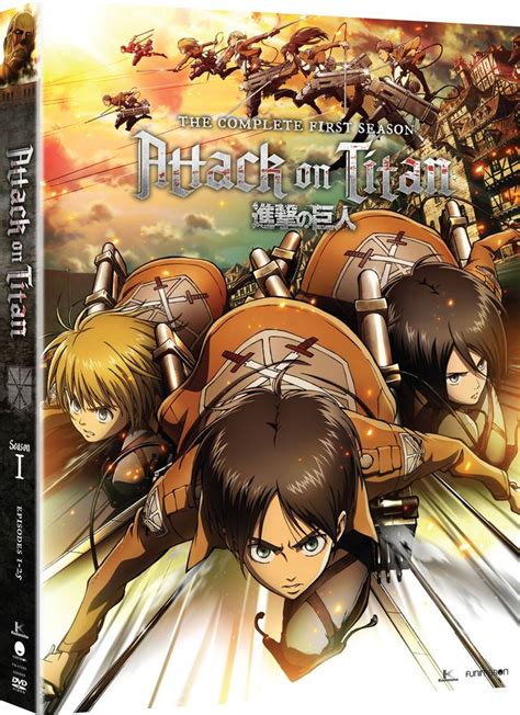 Funimation Entertainment Attack on Titan Season 1 Blu-Ray/DVD - Collectors Anime LLC