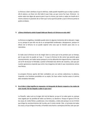 Cuestionario La Consolaci N De La Filosof A Pdf Descarga Gratuita